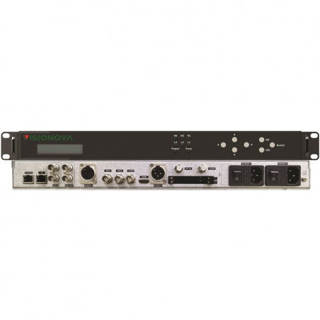 DVB-S/S2/S2X HEVC IRD Decoder, Model: IRD2X-HE-36-1U