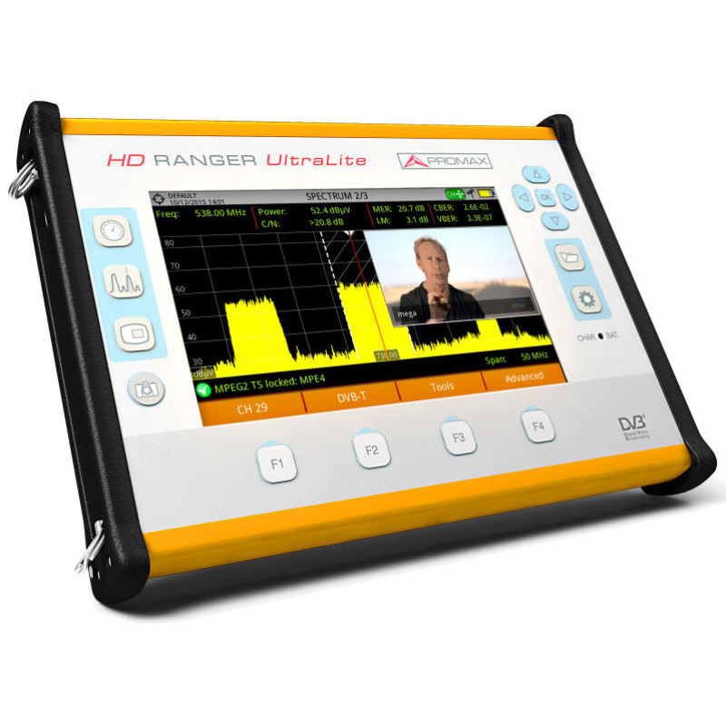 Tablet type TV & Satellite Analyser (DVB)