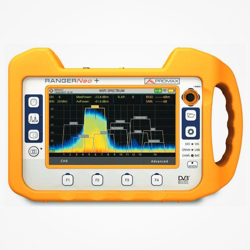 ADVANCED Multifunction TV & Satellite Analyser  (DVB & ISDB-T)